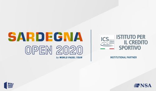 Padel, l’Istituto per il Credito Sportivo partner del World Padel Tour: la competizione riparte da Cagliari dal 3 al 13 settembre