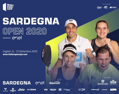 WPT Sardegna Open 2020: al via la magia del grande Padel. Cagliari ospita, dal 6 al 13 settembre il primo evento tricolore dedicato ai migliori interpreti del circuito mondiale