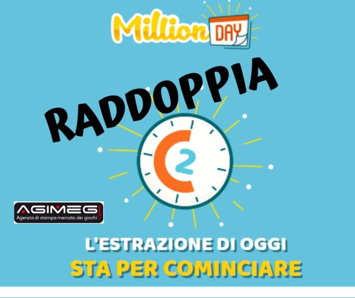 Million Day arriva la seconda estrazione giornaliera