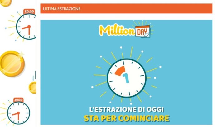 MillionDay e Million Day Extra estrazioni MillionDay e Million Day Extra estrazioni