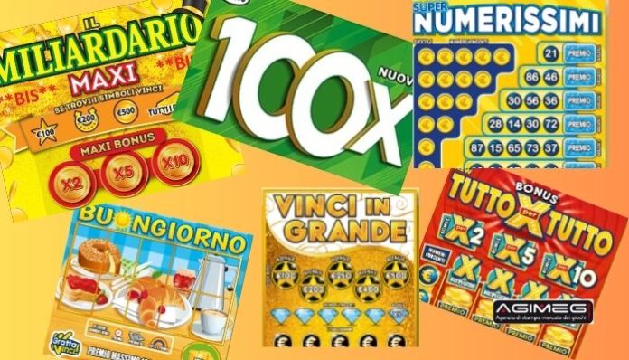 Gratta e Vinci tagliandi Il Miliardario 100X Numerissimi Vinci In Grande Tutto X Tutto Gratta e Vinci tagliandi Il Miliardario 100X Numerissimi Vinci In Grande Tutto X Tutto