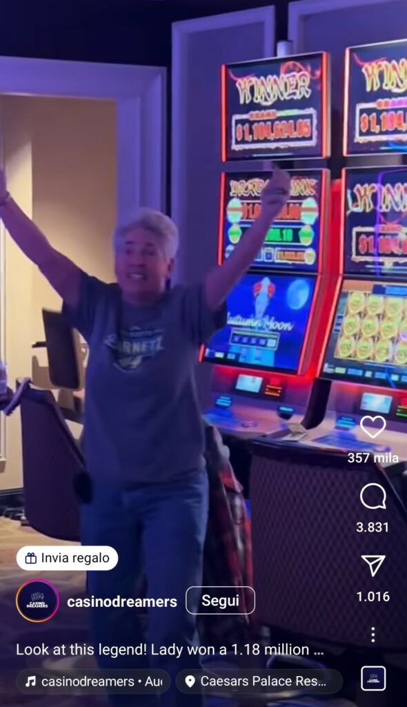 Las Vegas vincita 1 | AGIMEG