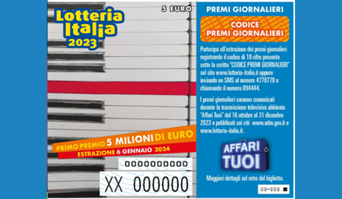 lotteria italia 2023