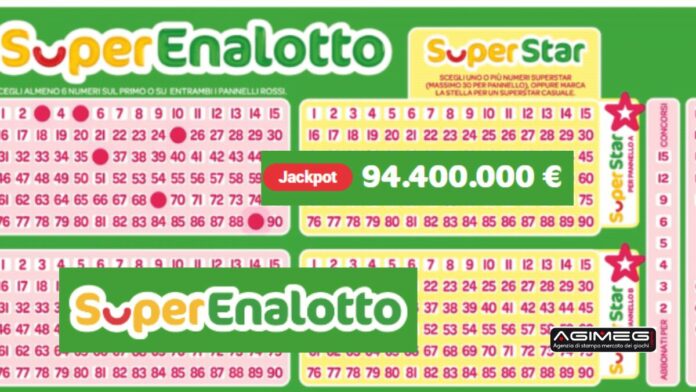 SuperEnalotto SuperStar estrazioni numeri vincenti diretta SuperEnalotto SuperStar estrazioni numeri vincenti diretta