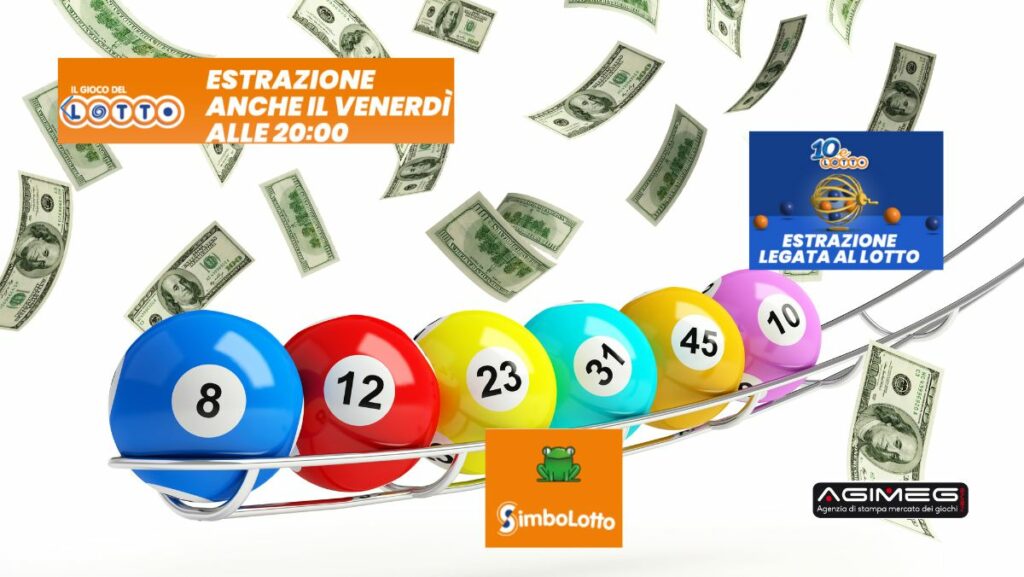 Lotto 10eLotto Simbolotto diretta estrazioni numeri vincenti