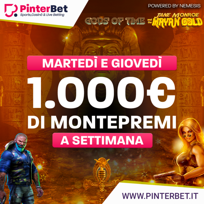 pinterbet tornei free