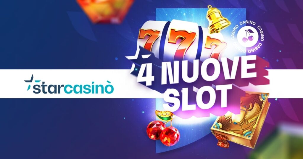 StarCasinò - 4 nuove slot | AGIMEG StarCasinò - 4 nuove slot