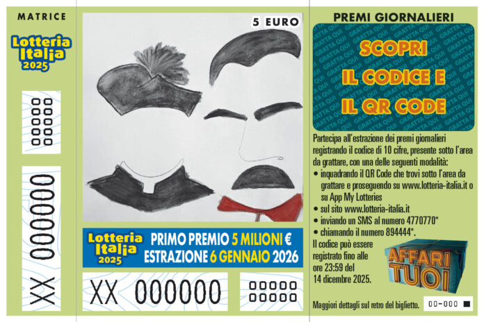 Biglietto Lotteria Italia 2025 Biglietto Lotteria Italia 2025