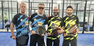 Press Padel Tour 4: girone Navarro, grande debutto della nuova coppia Ghione-Scola Press Padel Tour 4 Girone Navarro Scola Ghione vs Di Meo Bensi