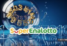SuperEnalotto, il sistema proposto in bacheca frutta una vincita da 133.000 euro ad Eboli Conceptual infographic on SuperEnalotto 2026 statistics, showing numbers from 1 to 10 frozen and coloured lottery balls.